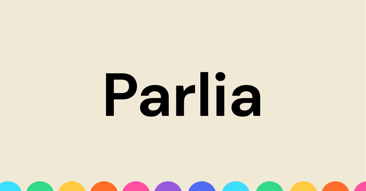 Thumbnail of Parlia